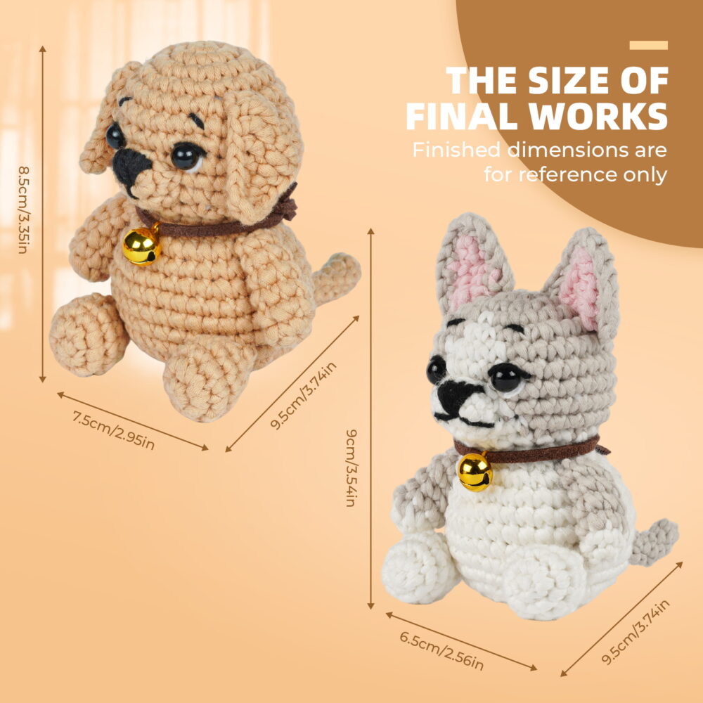 Crochet Kit| Roly Poly Dog – Ludotek