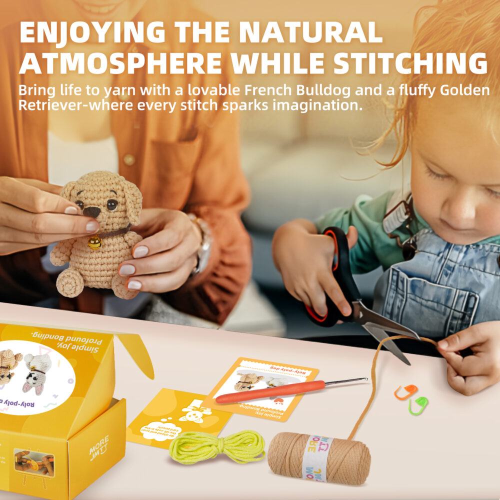 Crochet Kit| Roly Poly Dog – Ludotek